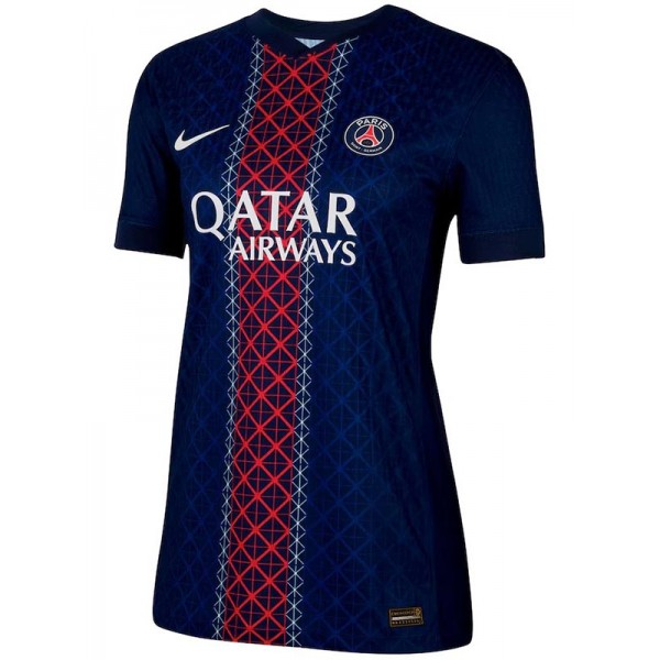 Paris saint-germain maillot domicile féminin premier uniforme de football féminin vêtements de sport hauts de football chemise de sport 2025-2026